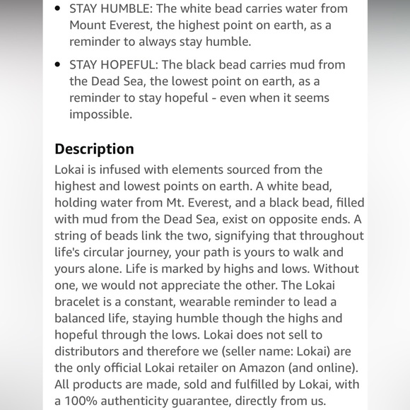 FREE WITH ANY PURCHASE Lokai Bracelets Bundle of 4 - Picture 16 of 16